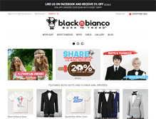 Tablet Screenshot of blacknbianco.com